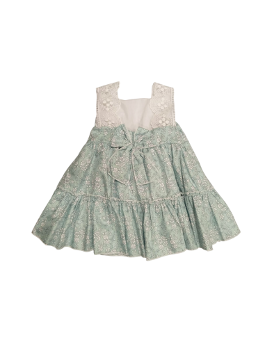 VESTIDO MINT ESPALDA PUNTILLA