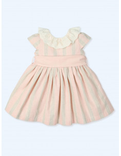 VESTIDO LINO LISTAS familia...