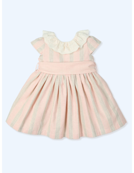 VESTIDO LINO LISTAS familia RICH