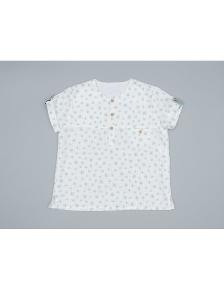 CAMISA NIÑO M/C SOLES