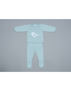 CONJUNTO POLAINA PAJARITO MINT