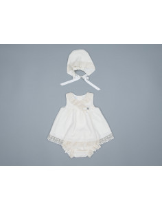 VESTIDO BAUTIZO con capota