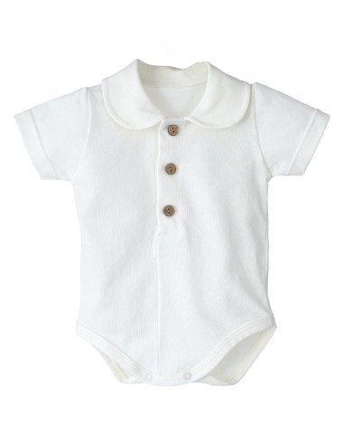 BODY CUELLO BEBÉ M/C ELAS