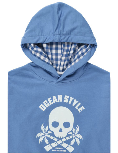 SUDADERA AZULÓN CALAVERA NACHETE