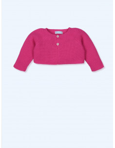 CHAQUETA CORTA FUCSIA