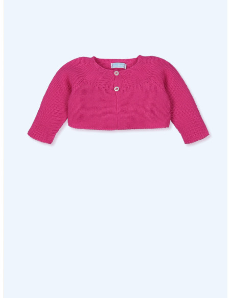 CHAQUETA CORTA FUCSIA