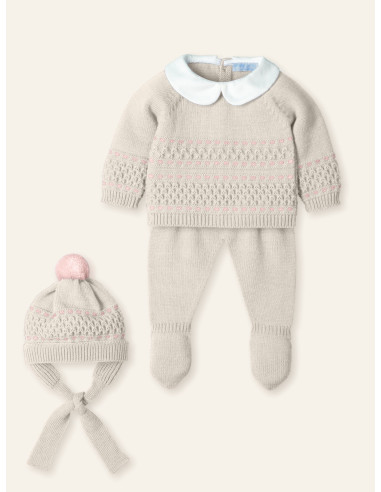CONJUNTO PUNTO INVIERNO familia OSITO ASTRAL