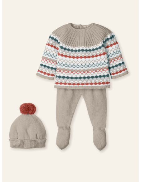 CONJUNTO PUNTO INVIERNO familia JACQUARD OLD