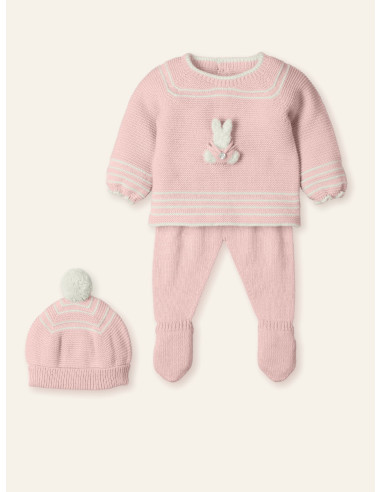 CONJUNTO PUNTO INVIERNO familia RABBIT MOONLIGHT