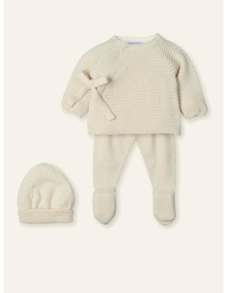CONJUNTO PUNTO INVIERNO familia FEATHER NATURAL