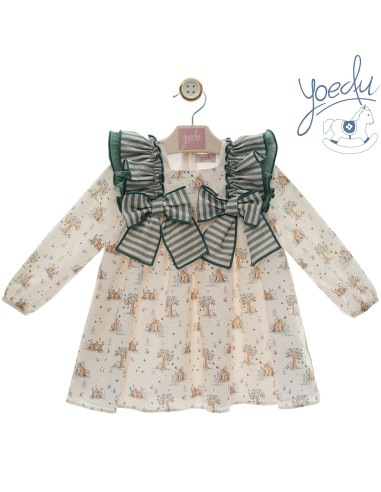 YOEDU VESTIDO INFANTIL familia ANGORA