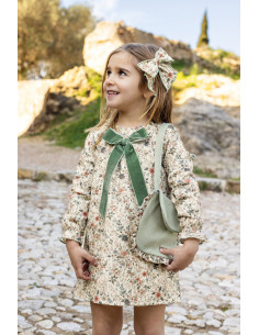 VESTIDO flores BISE