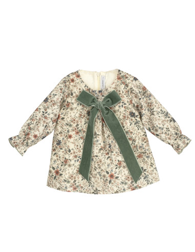 VESTIDO flores BISE