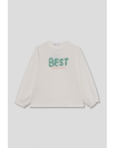 CAMISETA manga larga niña BEST