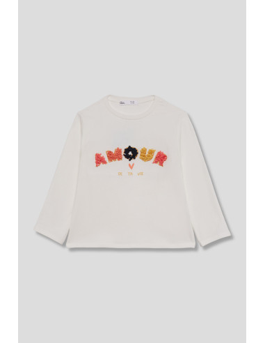 CAMISETA manga larga niña AMOUR