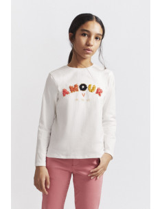 CAMISETA manga larga niña...