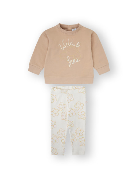 CONJUNTO LEGGIGNS felpa WILD & FREE