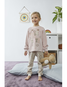 PIJAMA invierno niña WILD &...