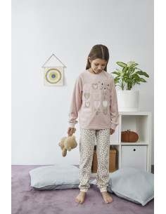 PIJAMA invierno niña WILD