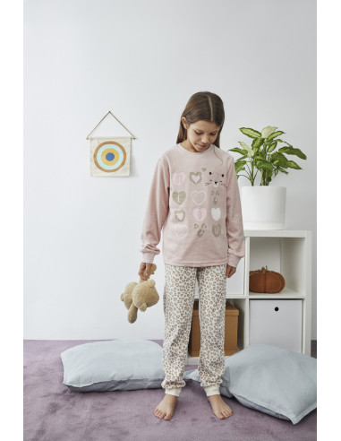 PIJAMA invierno niña WILD