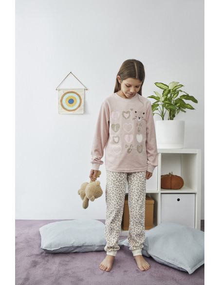 PIJAMA invierno niña WILD