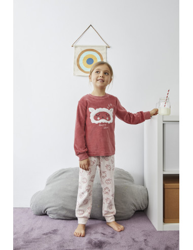 PIJAMA invierno niña HAPPY SHEEP