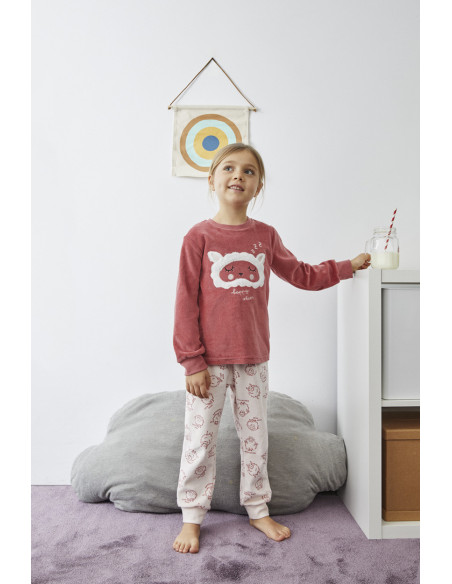 PIJAMA invierno niña HAPPY SHEEP