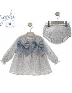 VESTIDO BEBÉ con braguita...