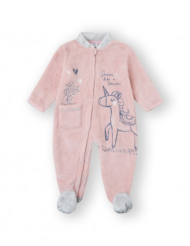 PIJAMA pelele coralina UNICORN
