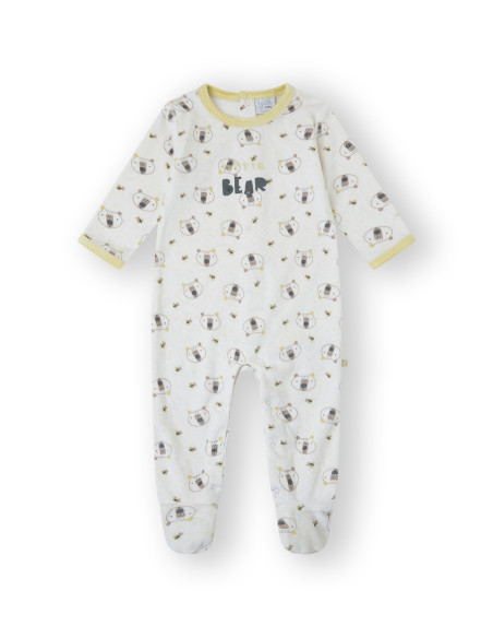 PIJAMA pelele tundosado BEAR