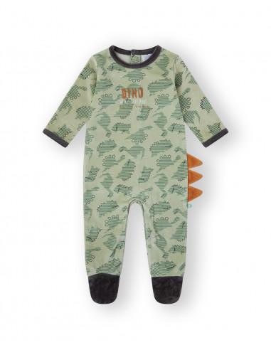 PIJAMA pelele tundosado DINO