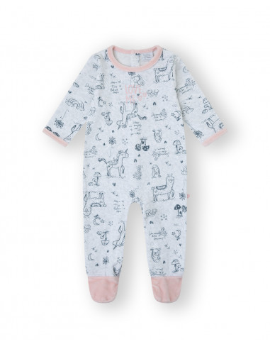 PIJAMA pelele tundosado UNICORN