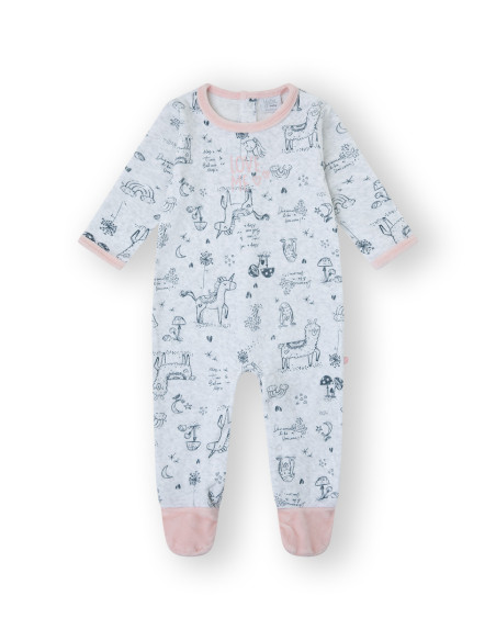 PIJAMA pelele tundosado UNICORN