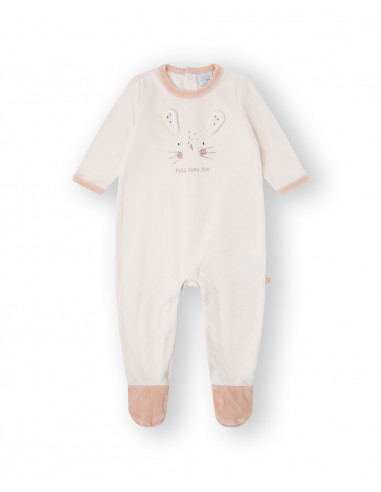 PIJAMA pelele tundosado RABBIT