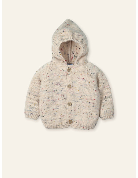 CHAQUETÓN capucha lana LINFFORD NATURE