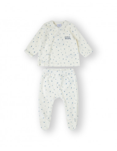 CONJUNTO tundosado con pie WISH