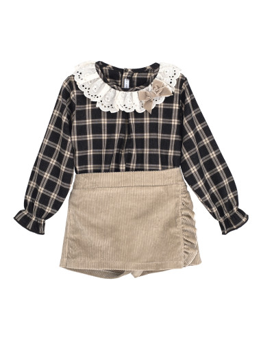CONJUNTO falda pantalón familia TRAMONTANA