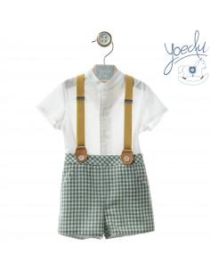 CONJUNTO bebé niño tirantes...