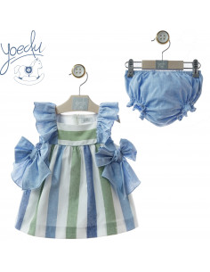 VESTISO bebé rayas familia...