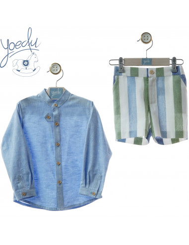 CONJUNTO infantil niño bermuda...