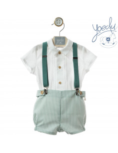 CONJUNTO bebé tirantes...