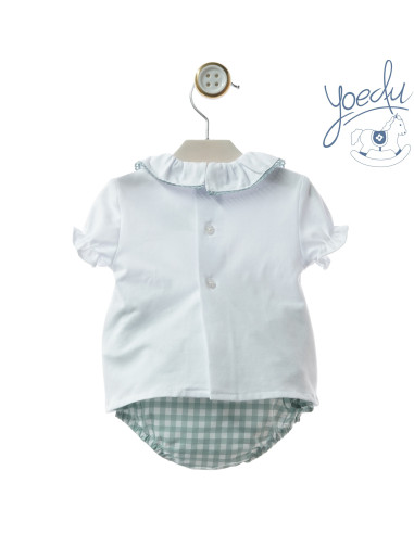 CONJUNTO ranita volante con gorro familia GRES