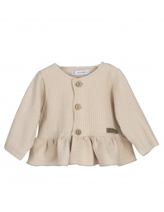 CHAQUETA sudadera volante...