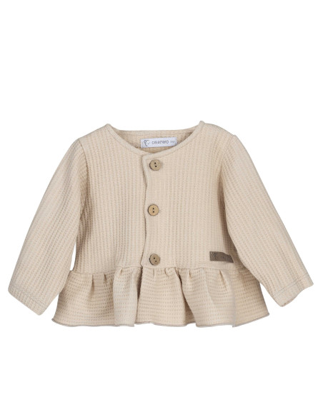 CHAQUETA sudadera volante RODAS