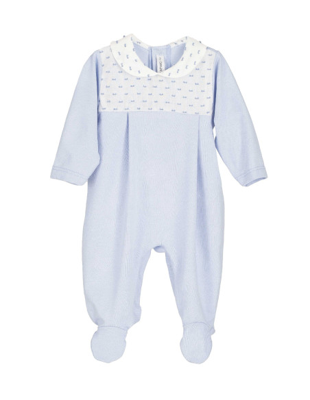 PIJAMA pelele bebé azul GOA