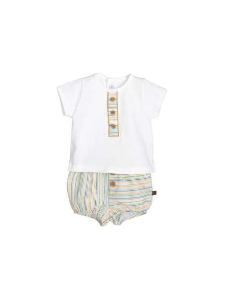 CONJUNTO RANITA rayas familia INDORE