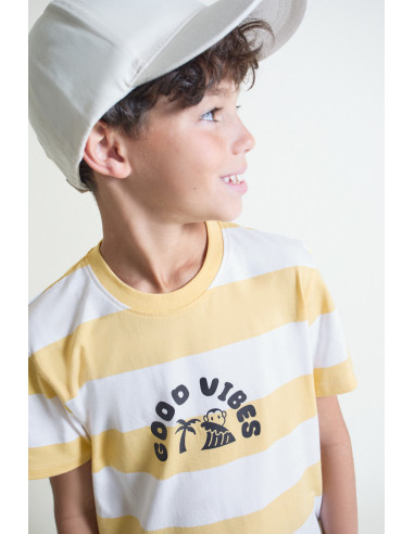 CONJUNTO corto sport niño GOOD VIBES