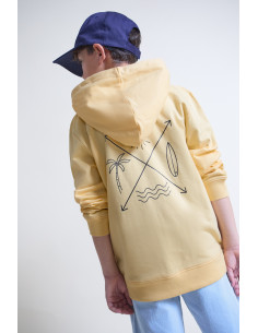 SUDADERA cremallera capucha...