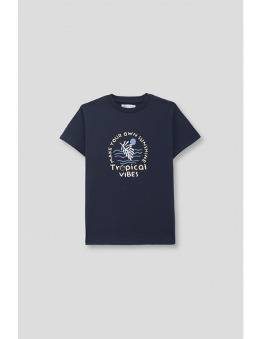 CAMISETA manga corta TROPICAL BIVES