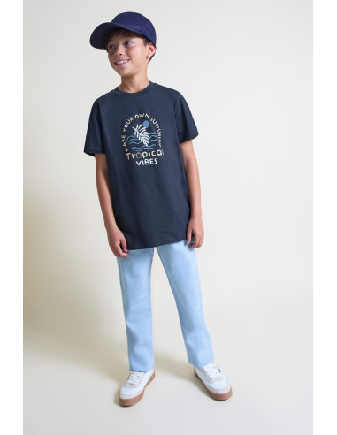 CAMISETA manga corta TROPICAL BIVES